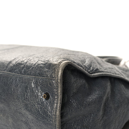 Balenciaga Agneau Classic Hardware Weekender Gris Tarmac 13 of 15