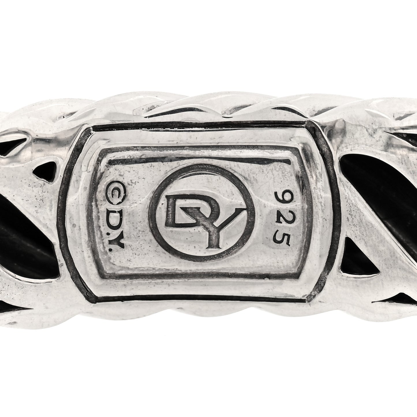Sterling Silver Prasiolite Diamond 15mm Waverly Bracelet