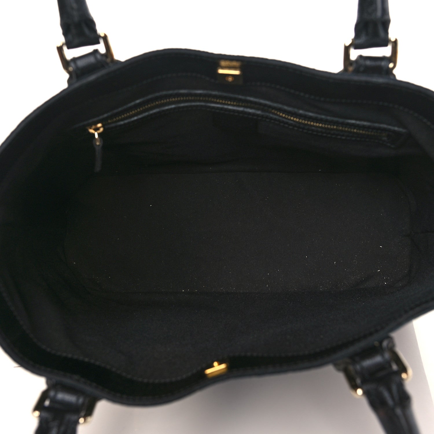 Gucci Monogram Medium Hasler Tote Black 5 of 10