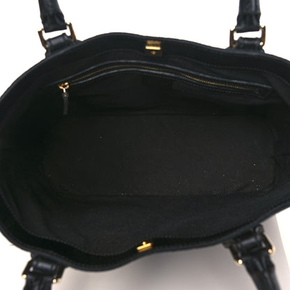 Gucci Monogram Medium Hasler Tote Black 5 of 10