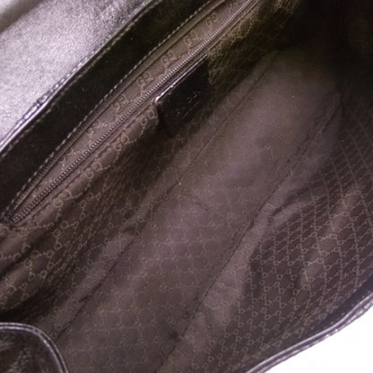 Gucci Python Flap Shoulder Bag Black 7 of 11
