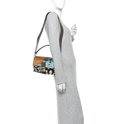 Fendi Night Butterfly Sequin Baguette Multicolor 2 of 11