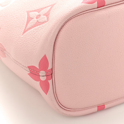 Louis Vuitton Empreinte Monogram Giant By The Pool Marshmallow Hobo PM Bouton De Rose 7 of 8