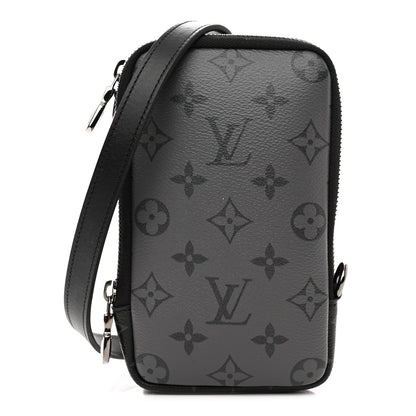 Louis Vuitton Monogram Eclipse Reverse Double Phone Pouch 1 of 9