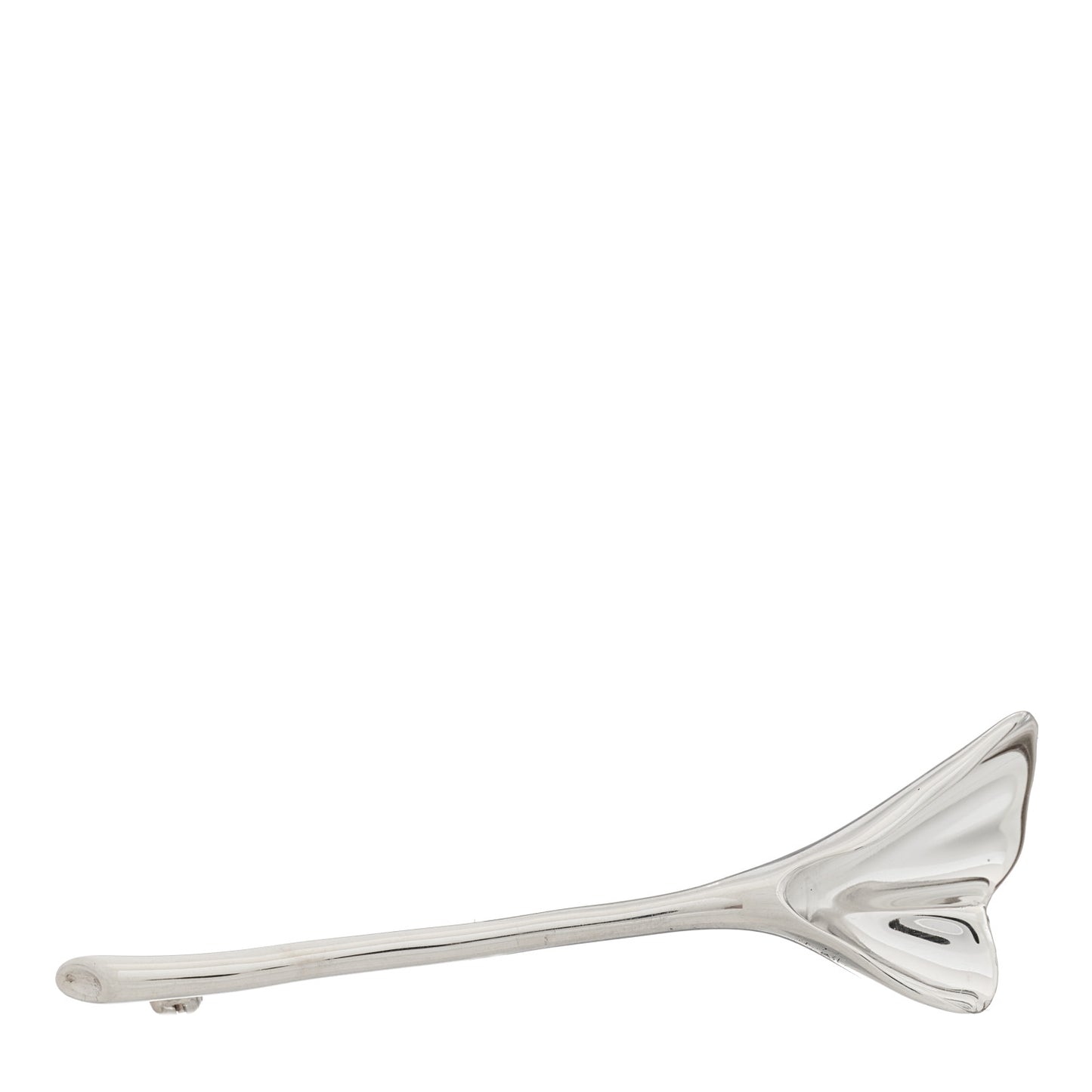 Sterling Silver Ginko Leaf Brooch Pin