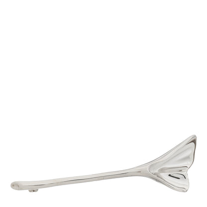 Tiffany Sterling Silver Ginko Leaf Brooch Pin 1 of 4