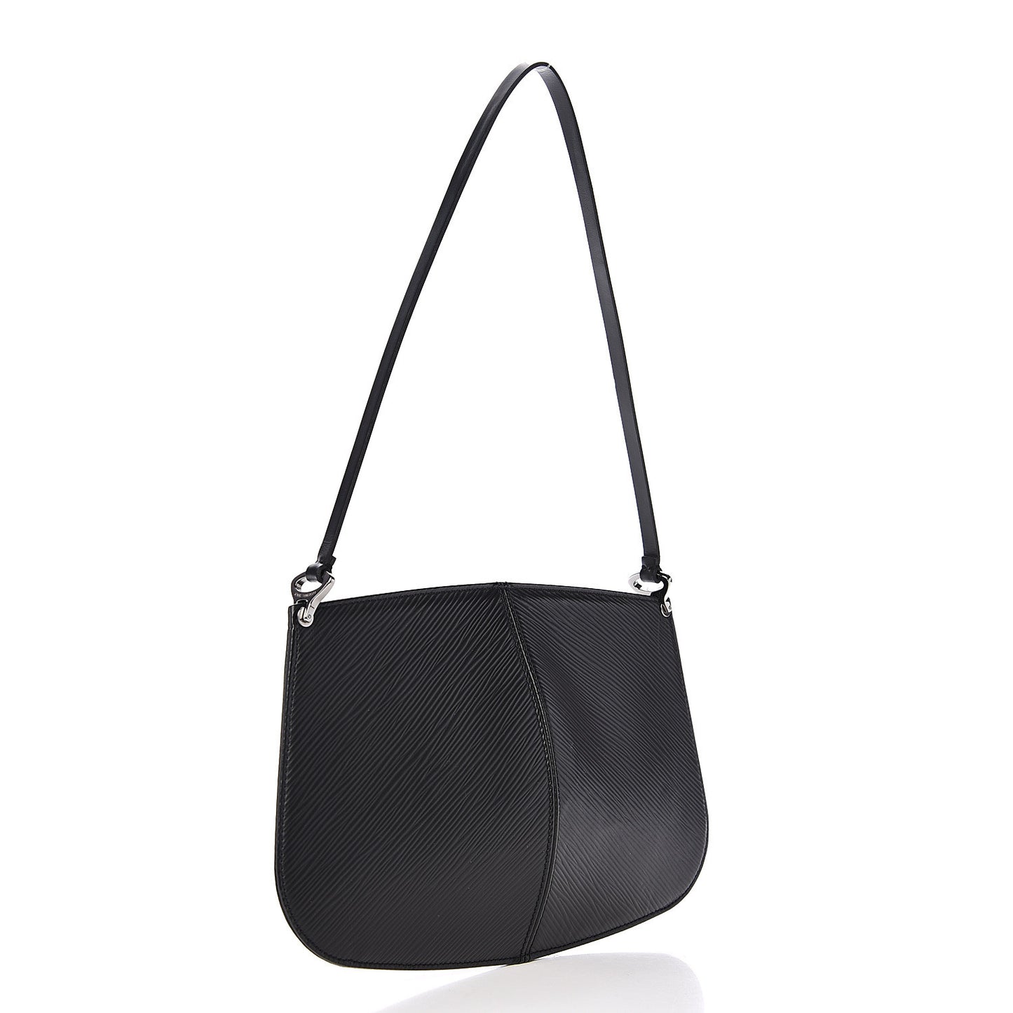 Epi Demi Lune Pochette Black