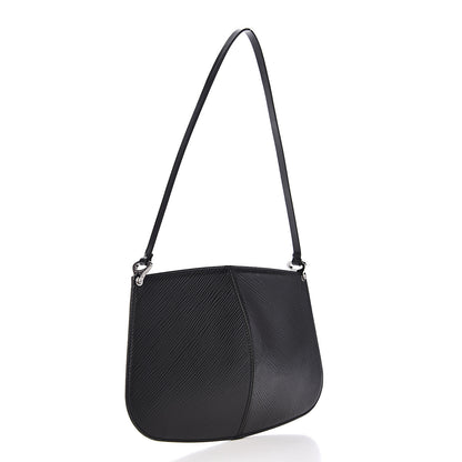 Louis Vuitton Epi Demi Lune Pochette Black 2 of 8