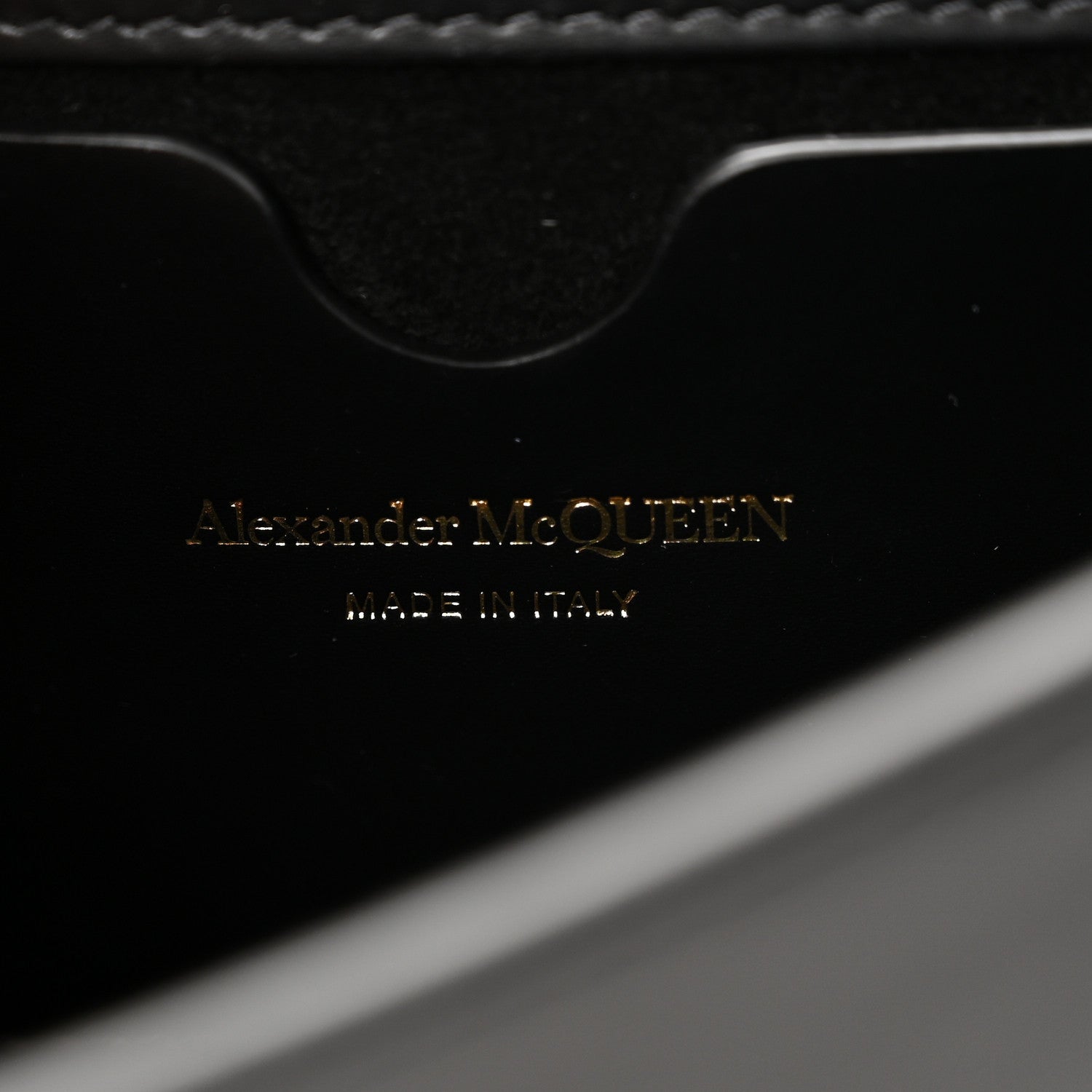 Alexander McQueen Calfskin Mini Jeweled Knuckle Satchel Black 6 of 10