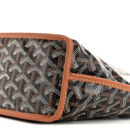 Goyard Goyardine Reversible Mini Anjou Black Gold 34 of 35