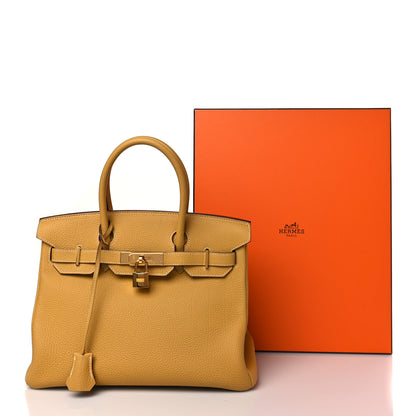 Hermes Togo Birkin 30 Curry 13 of 13
