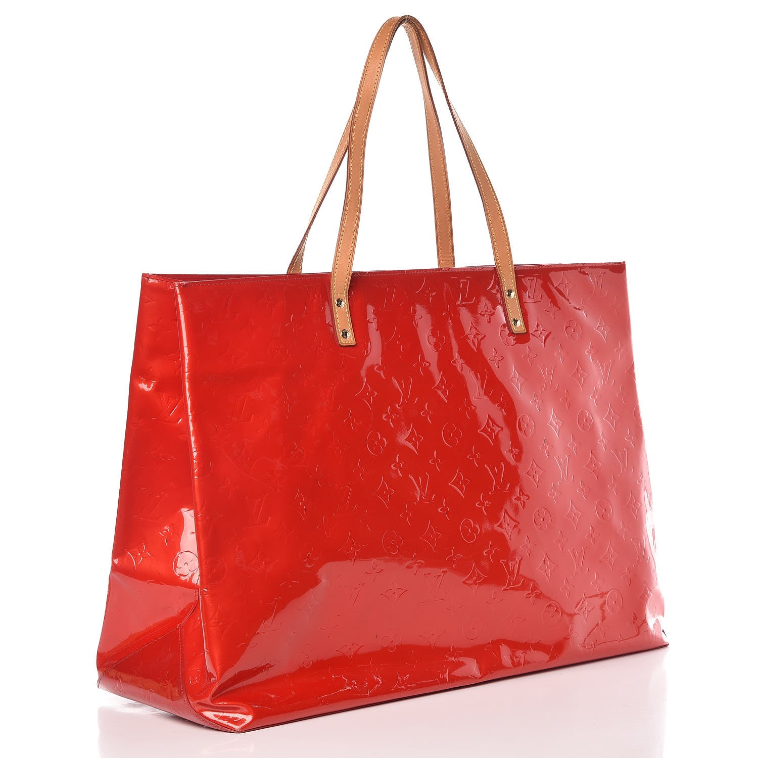 Louis Vuitton Vernis Reade GM Rouge 3 of 20