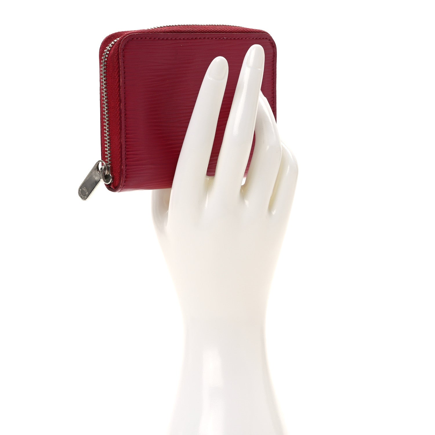 Louis Vuitton Epi Zippy Coin Purse Rubis 2 of 9