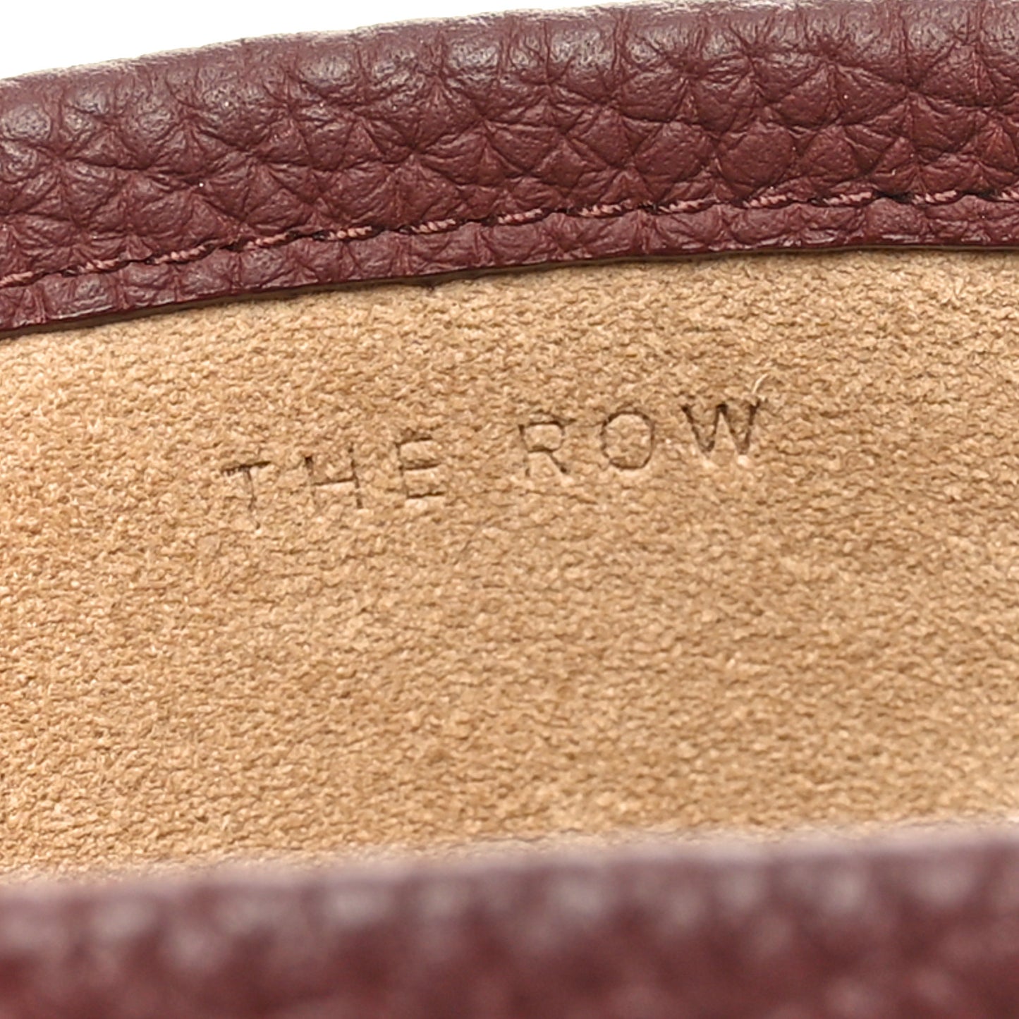 Grained Calfskin Medium N/S Park Tote Cognac
