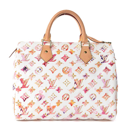 Louis Vuitton Watercolor Aquarelle Speedy 30 White 1 of 9