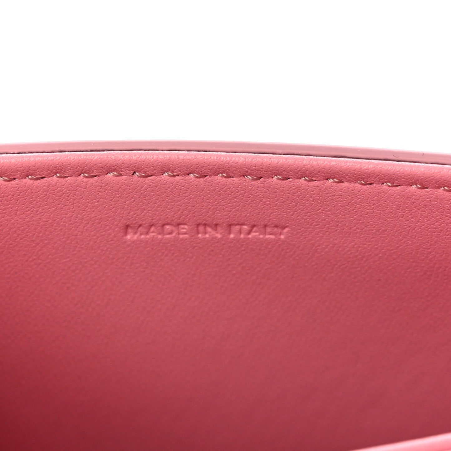Shiny Calfskin Teen Triomphe Rose