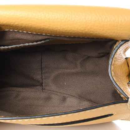 Chloe Calfskin Mini Marcie Round Crossbody Bag Dusty Yellow 4 of 11