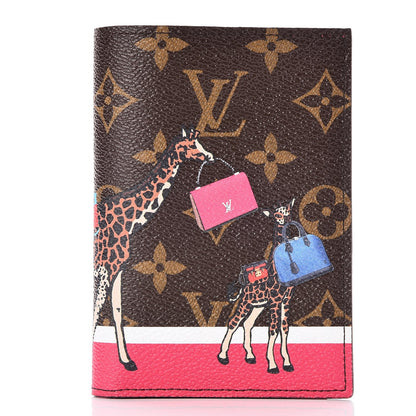 Louis Vuitton Monogram 2017 Christmas Animation Passport Cover 1 of 8
