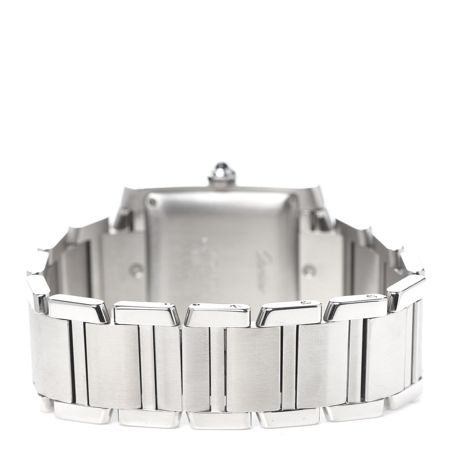 Cartier Stainless Steel 28mm Tank Francaise Automatic Watch 3 of 6