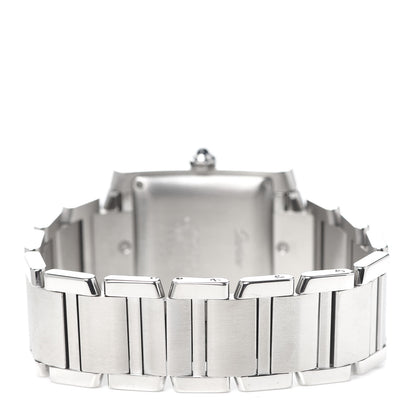 Cartier Stainless Steel 28mm Tank Francaise Automatic Watch 3 of 6
