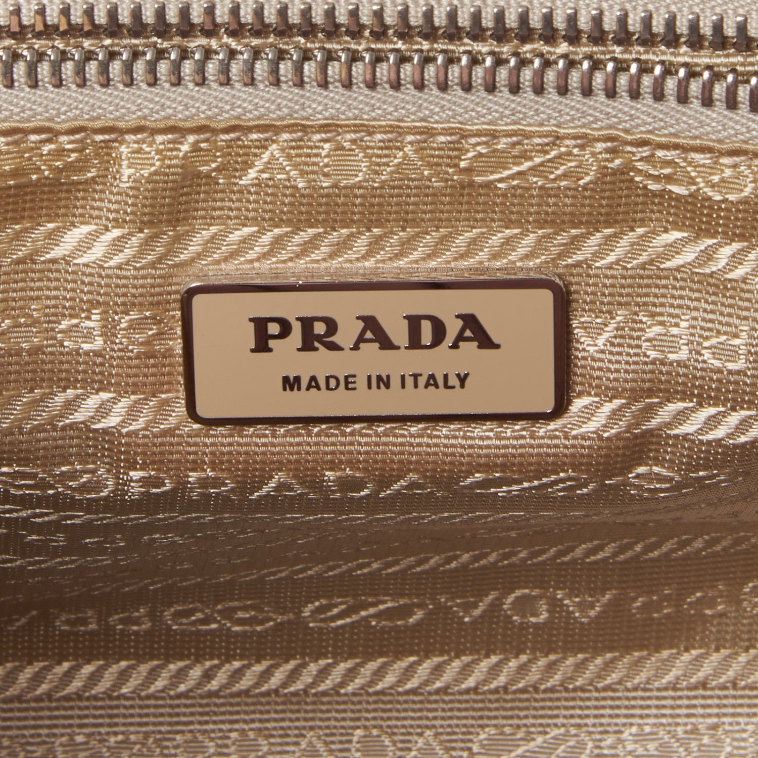 Prada Tessuto Nylon Saffiano Impunturato Messenger Cammello Brown 8 of 9