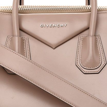 Givenchy Shiny Lord Calfskin Medium Antigona Taupe 8 of 11
