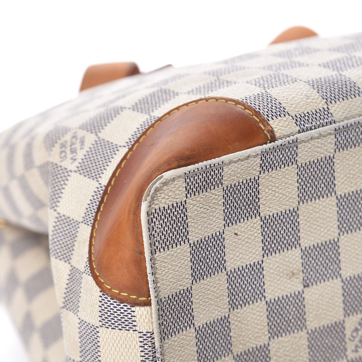 Louis Vuitton Damier Azur Hampstead MM 21 of 32