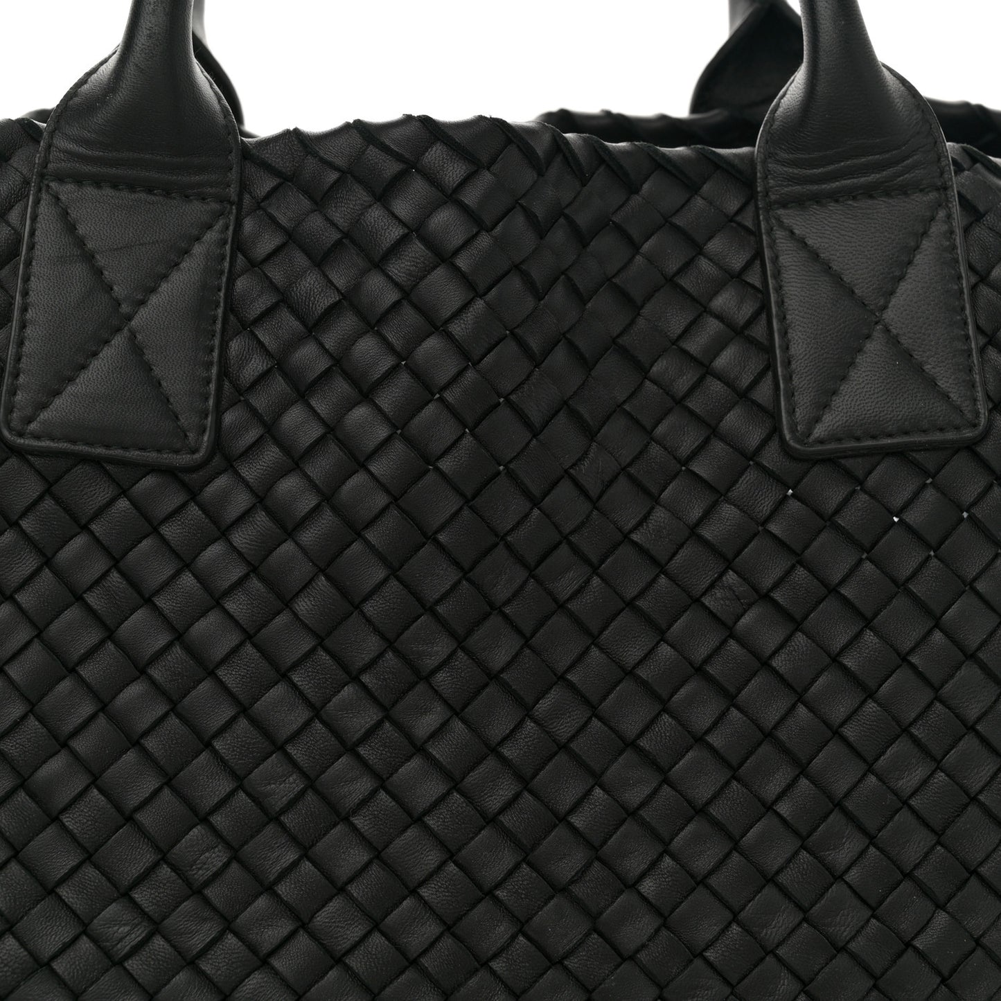 Nappa Intrecciato Large Cabat Black