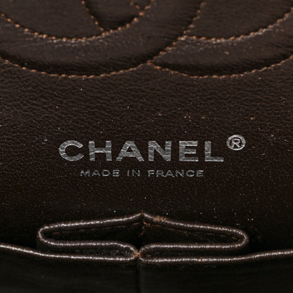Chanel Caviar Quilted Medium Double Flap Brown 6 of 9