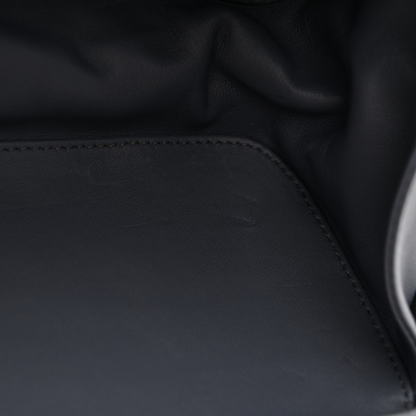 Nappa Intrecciato Minaudiere Knot Clutch Slate
