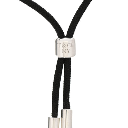 Tiffany Sterling Silver Pearl HardWear Cord Necklace 5 of 5