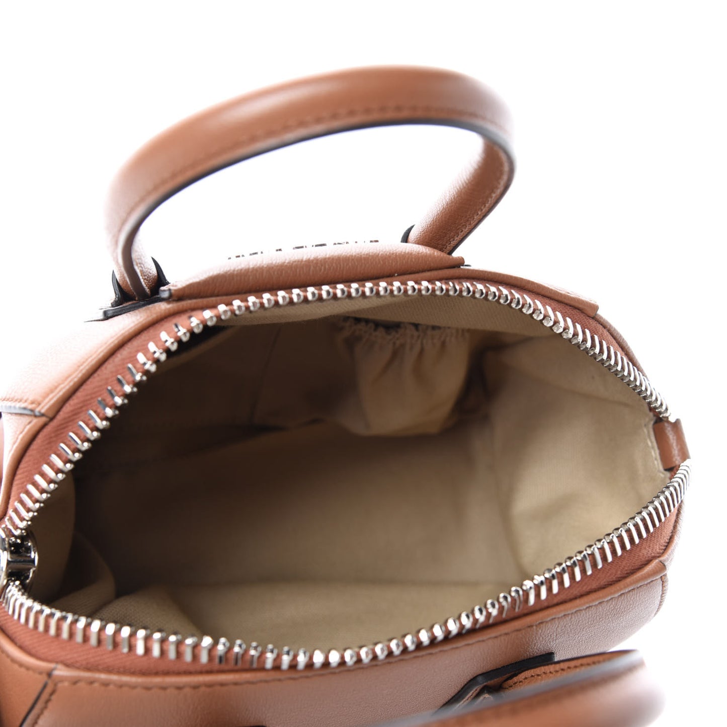 Sugar Goatskin Small Antigona Caramel
