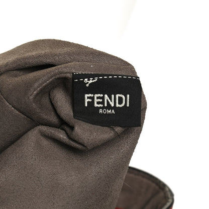 Fendi Cuoio Romano Selleria F is Fendi Grande Mon Tresor Pocket Bucket Bag Rosso 9 of 17