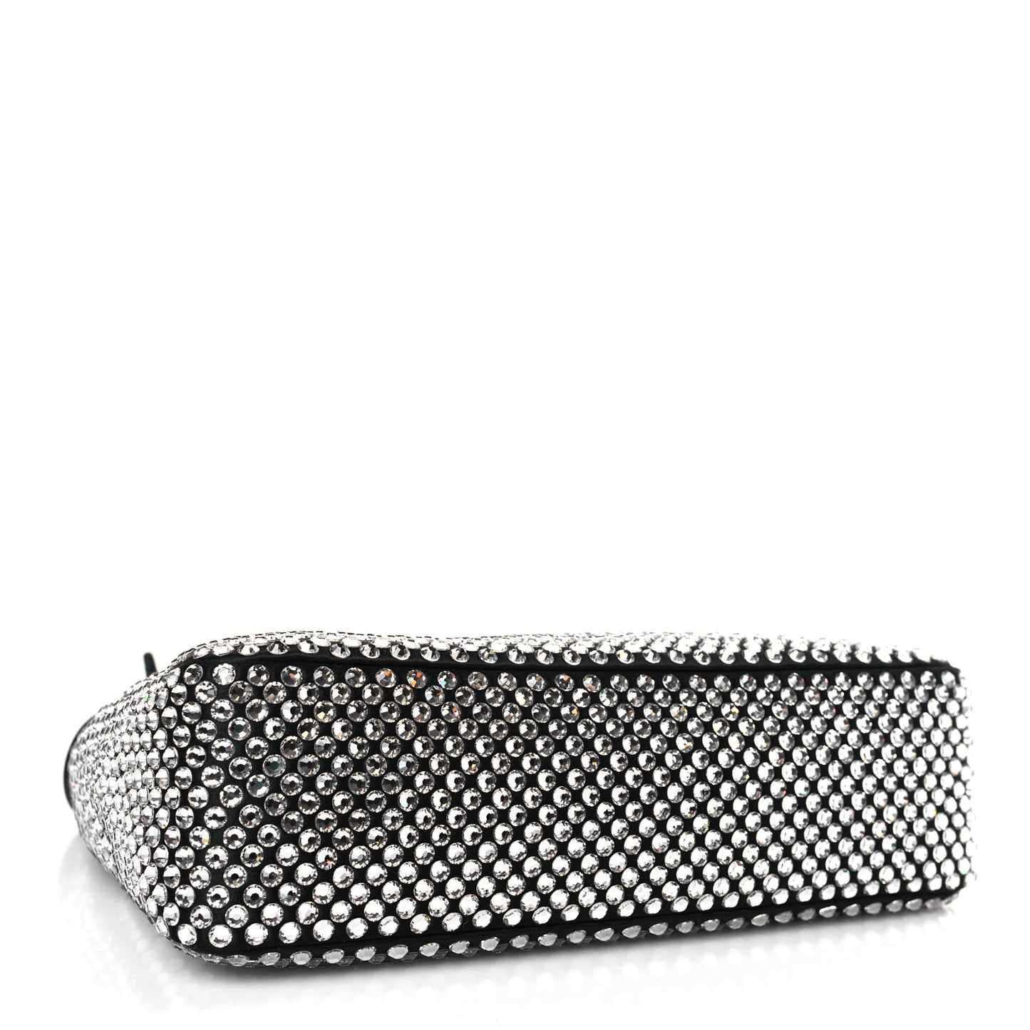 Satin Crystal Mini Re-Edition 2000 Bag Cristal