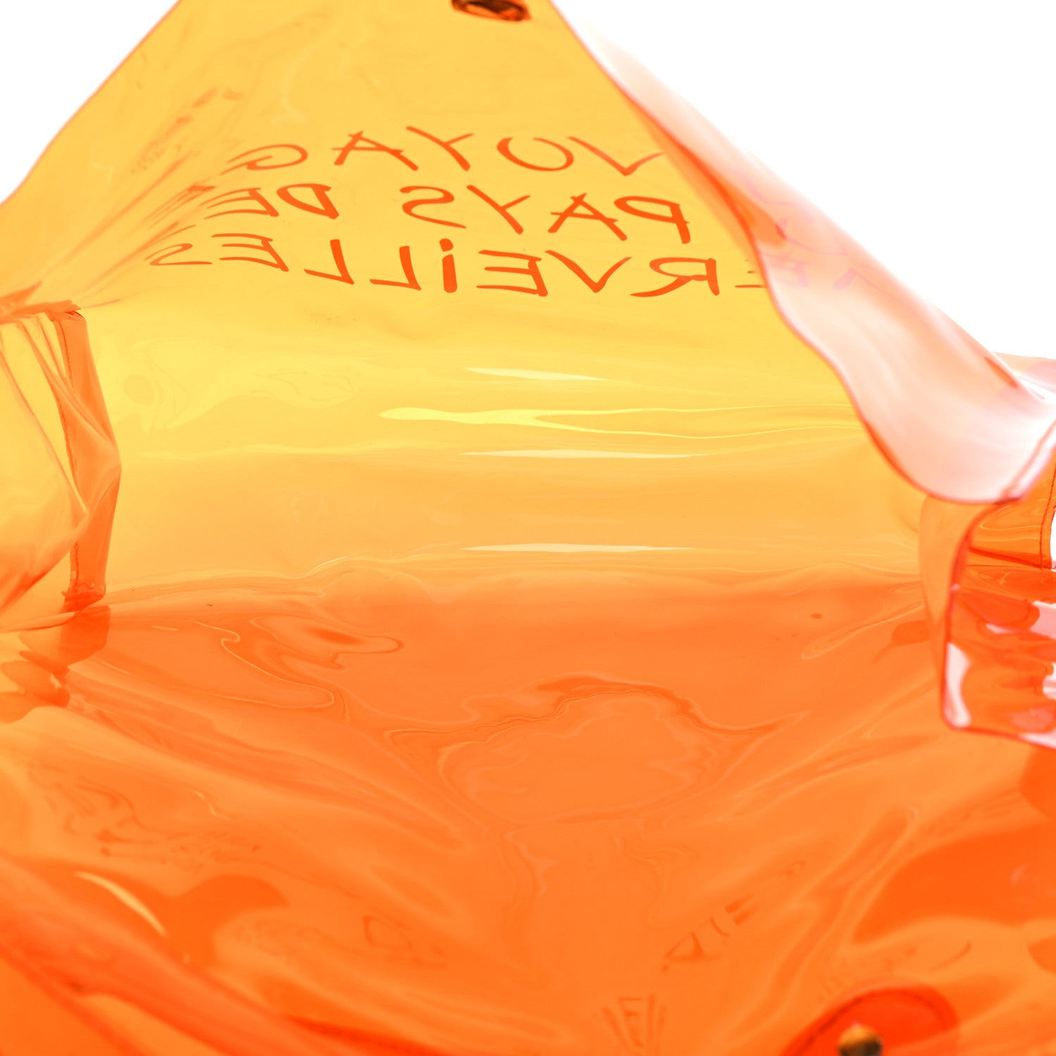 Hermes Vinyl Souvenir De L'Exposition Kelly Orange 5 of 11