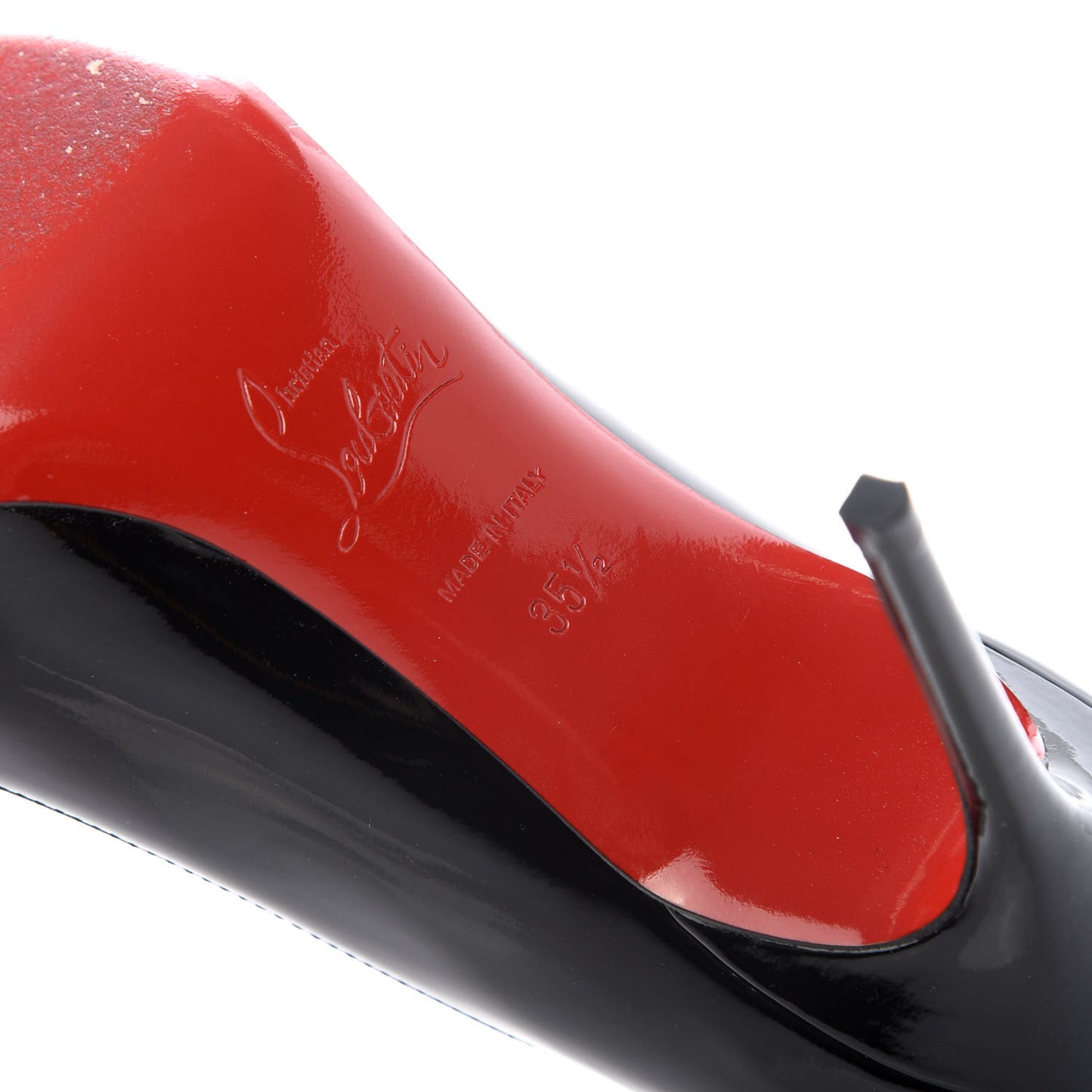 Patent Decollete 554 85 Pumps 35.5 Black