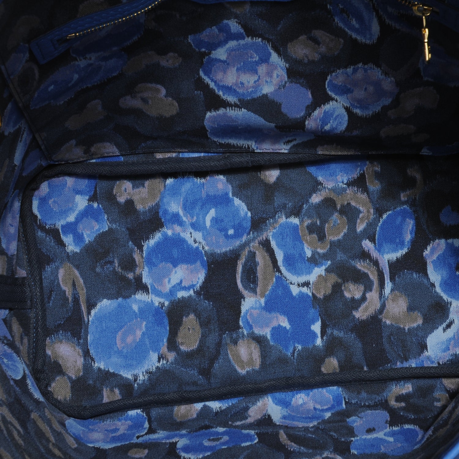 Louis Vuitton Monogram Articles de Voyage Ikat Neverfull MM Grand Blue 5 of 7