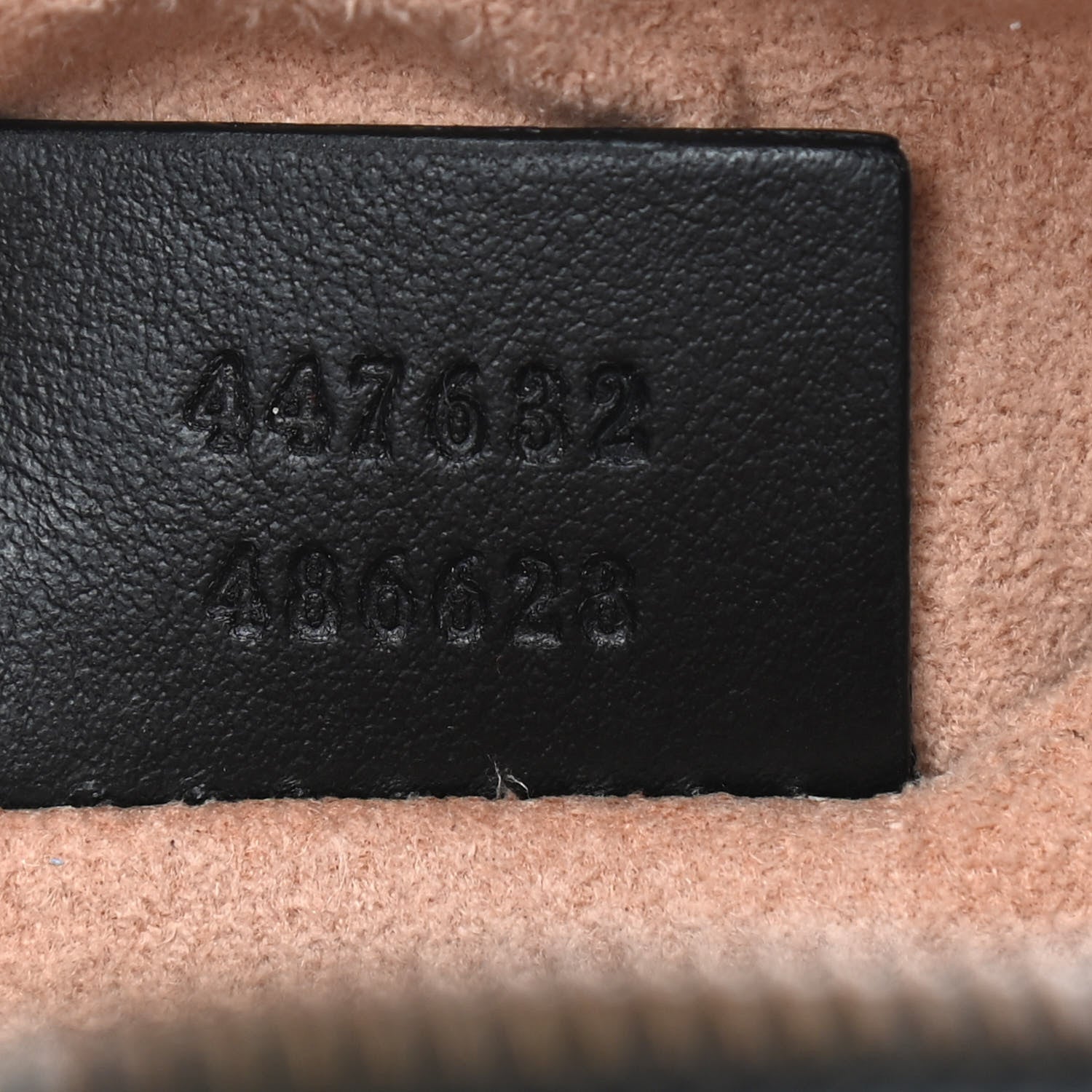 Gucci Calfskin Matelasse Small GG Marmont Chain Shoulder Bag Black 7 of 9