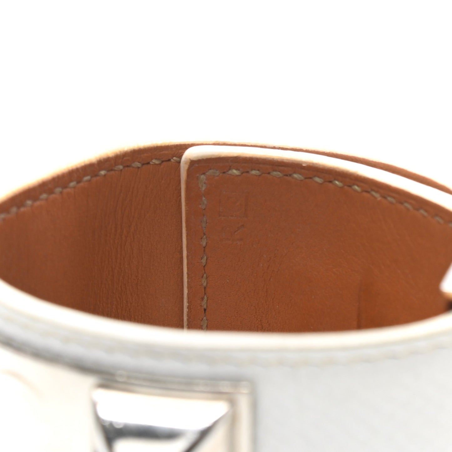 Epsom Collier de Chien CDC Bracelet S White