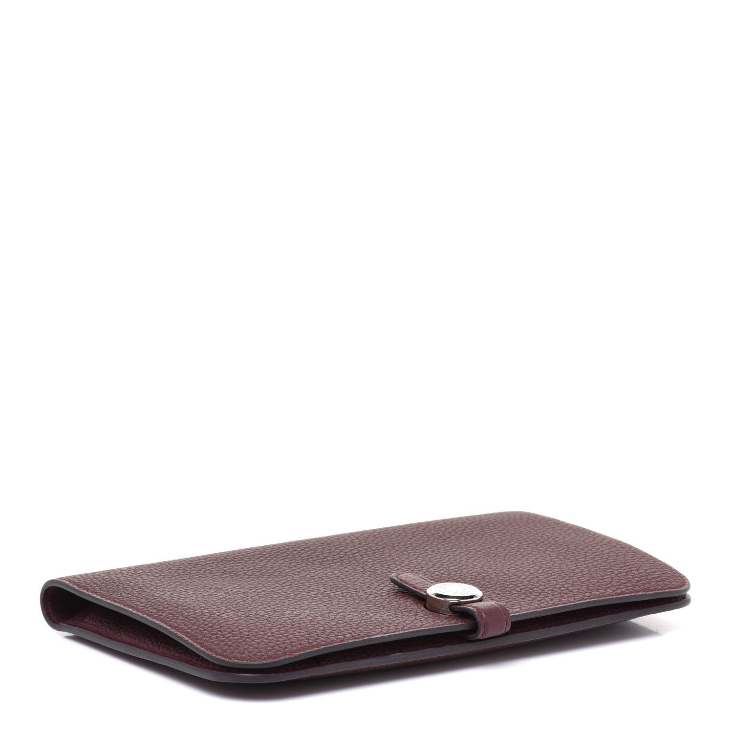 Hermes Togo Dogon Duo Wallet Bordeaux 5 of 10