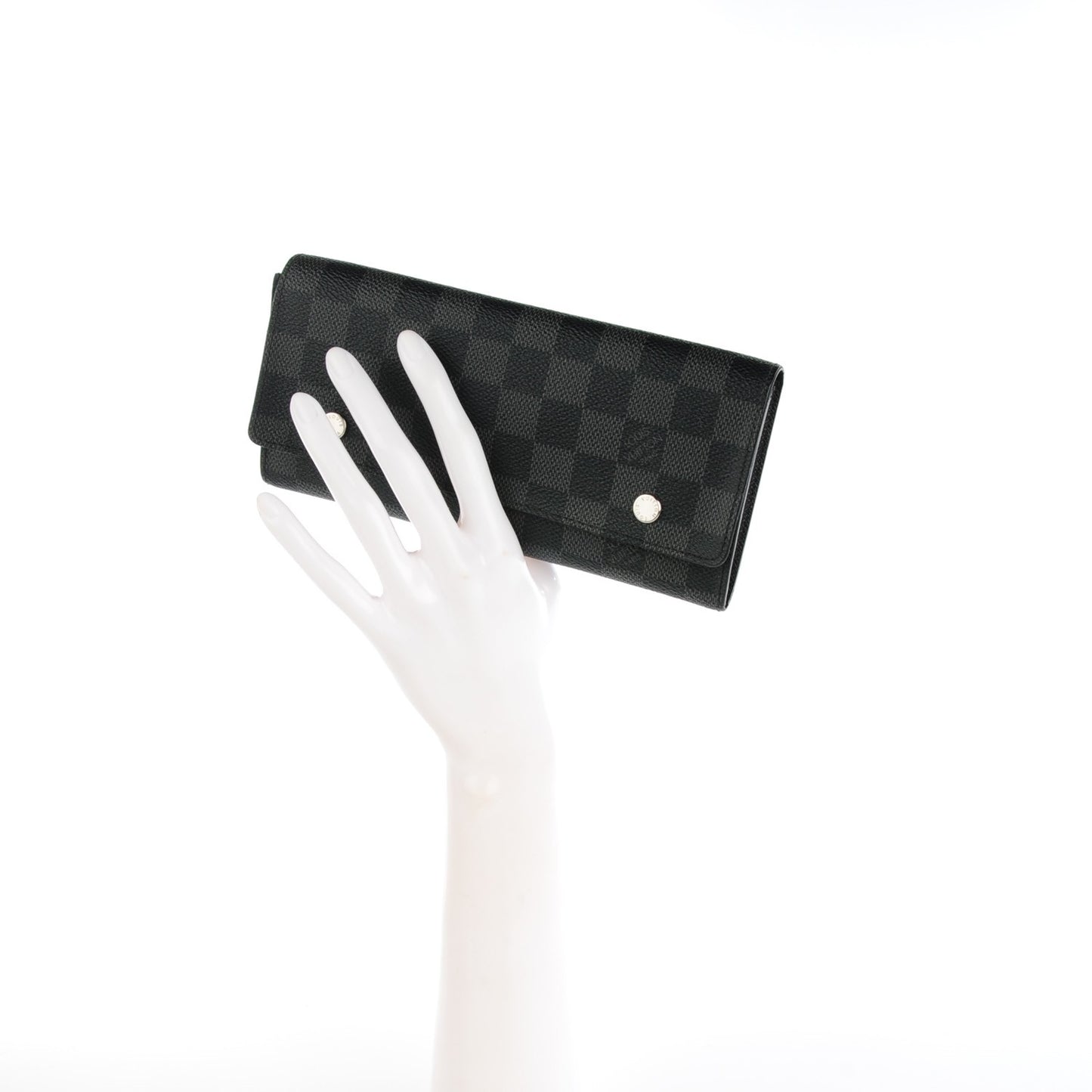 Damier Graphite Portefeuille Long Modulable Wallet