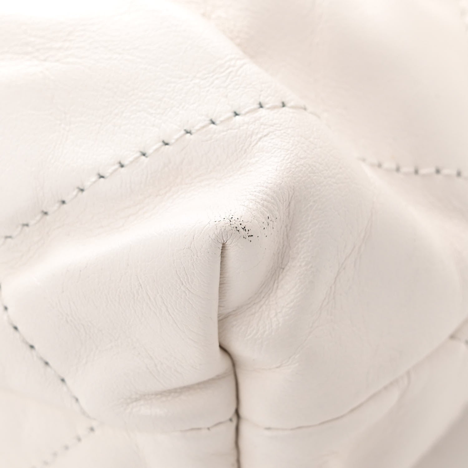 Chanel Shiny Calfskin Quilted Mini Chanel 22 White 11 of 12