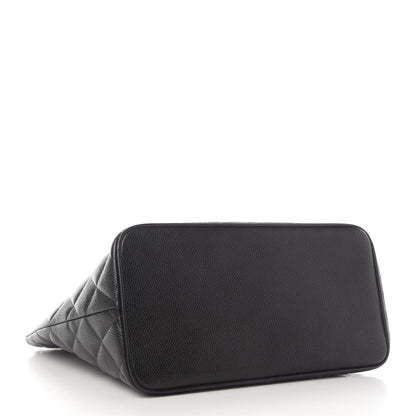 Chanel Caviar Quilted Medallion Tote Black 4 of 9
