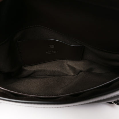 Givenchy Patent Calfskin Small P'tit Voyou Shoulder Bag Ebony Brown 5 of 10