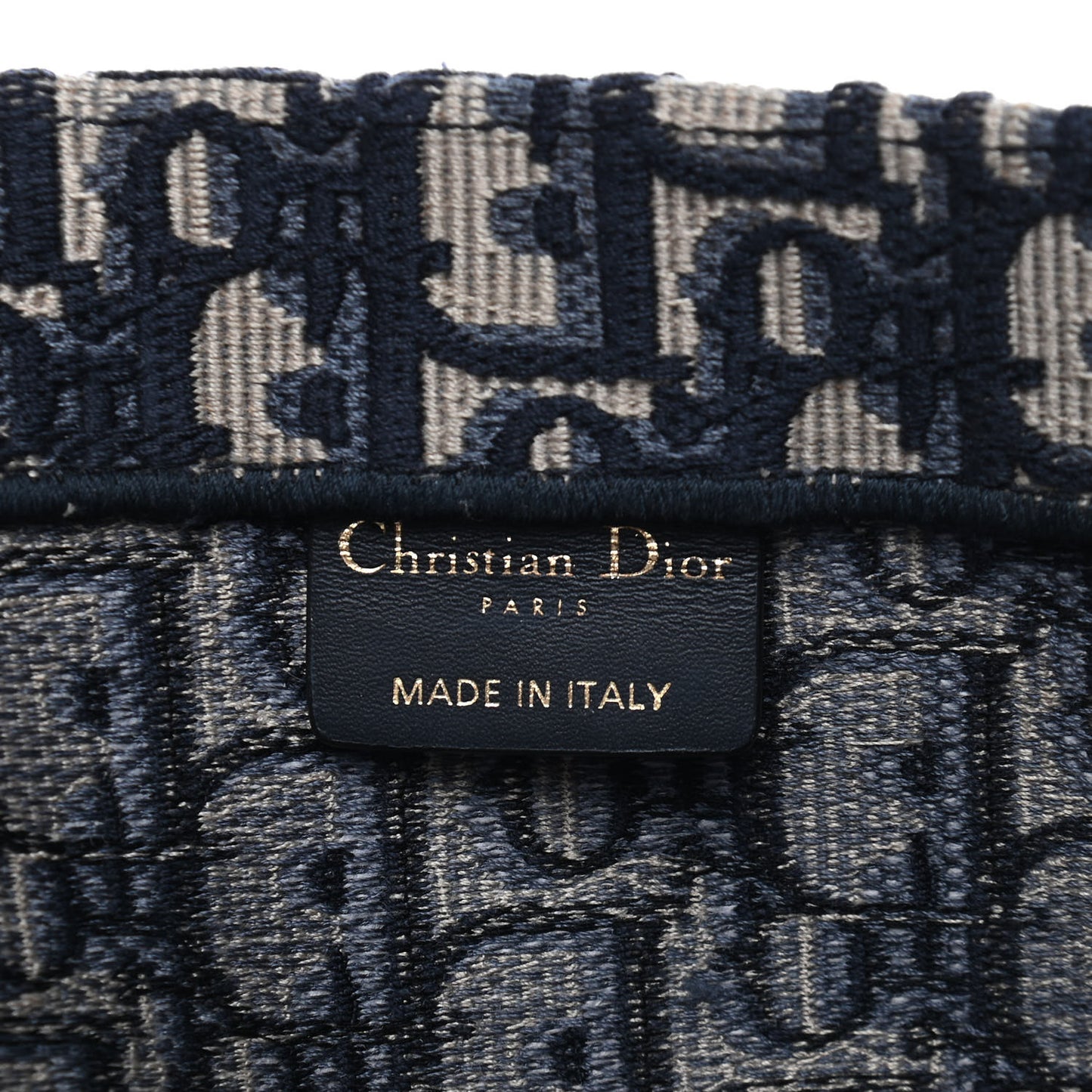 Oblique Medium Book Tote Blue Multicolor