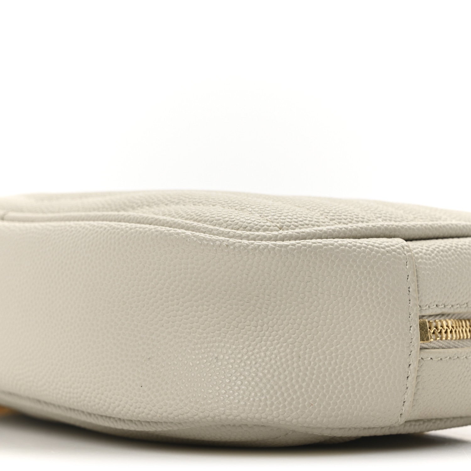 Saint Laurent Grain De Poudre Matelasse Monogram Mini Lou Camera Bag Crema Soft 9 of 9