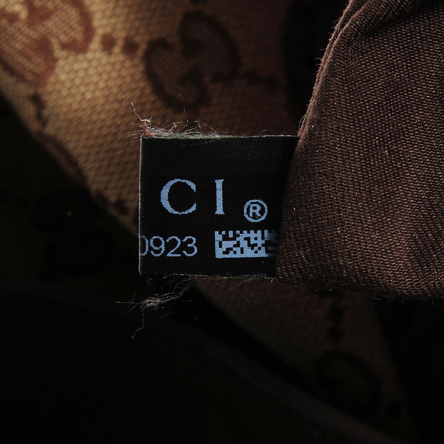 Monogram Large Jockey Hobo Brown