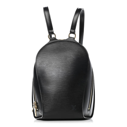 Louis Vuitton Epi Mabillon Backpack Black 1 of 5