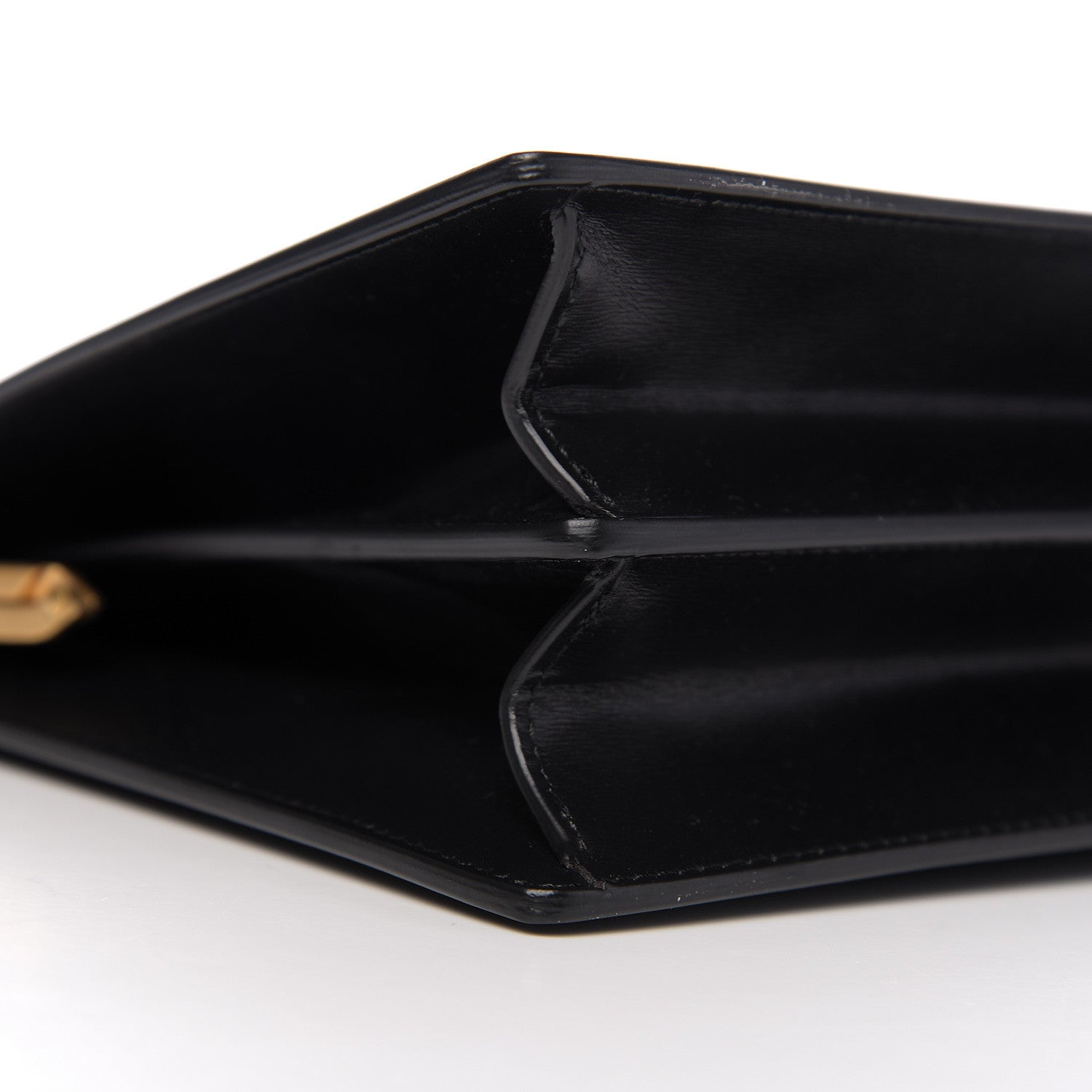 Celine Box Calfskin Medium Clasp Bag Black 8 of 10