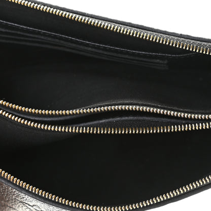 Louis Vuitton Empreinte Double Zip Pochette Black 5 of 8